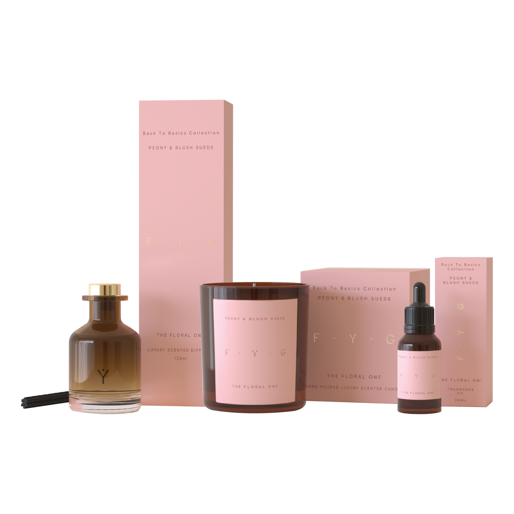 Peony & Blush Suede Diffuser Refill