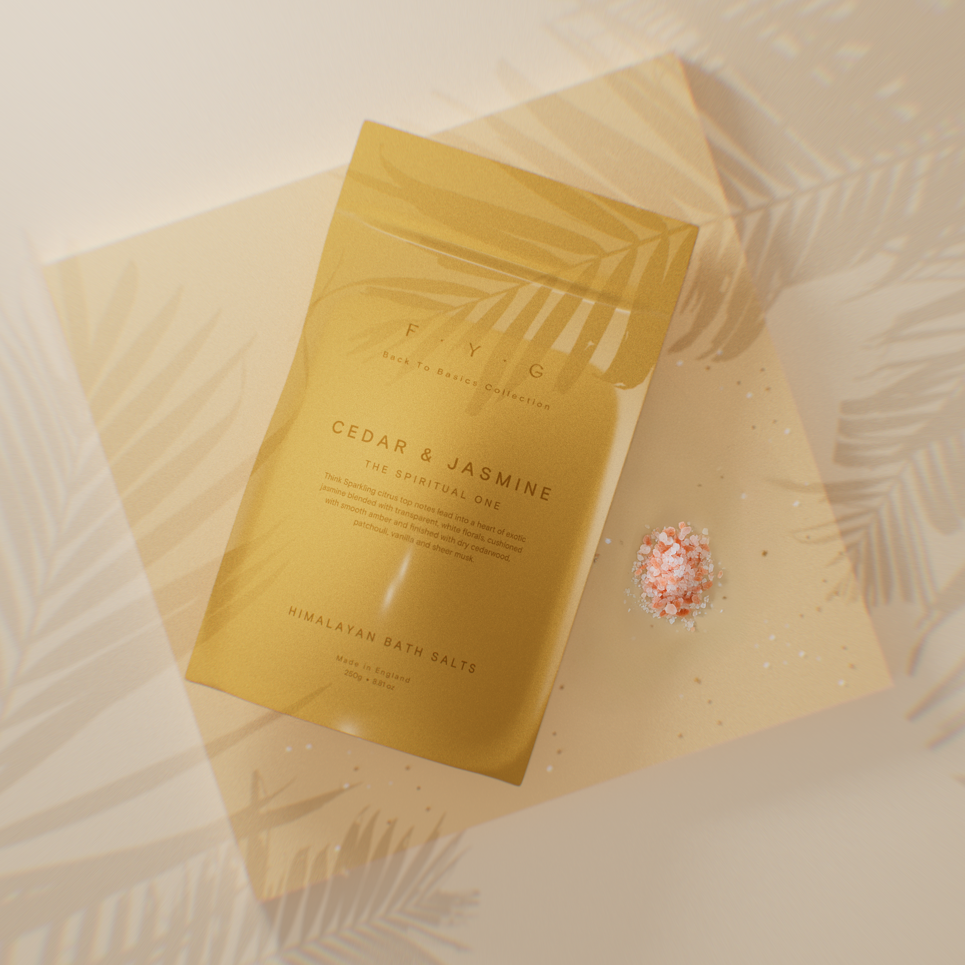 Cedar & Jasmine Himalayan Bath Salts (250g)