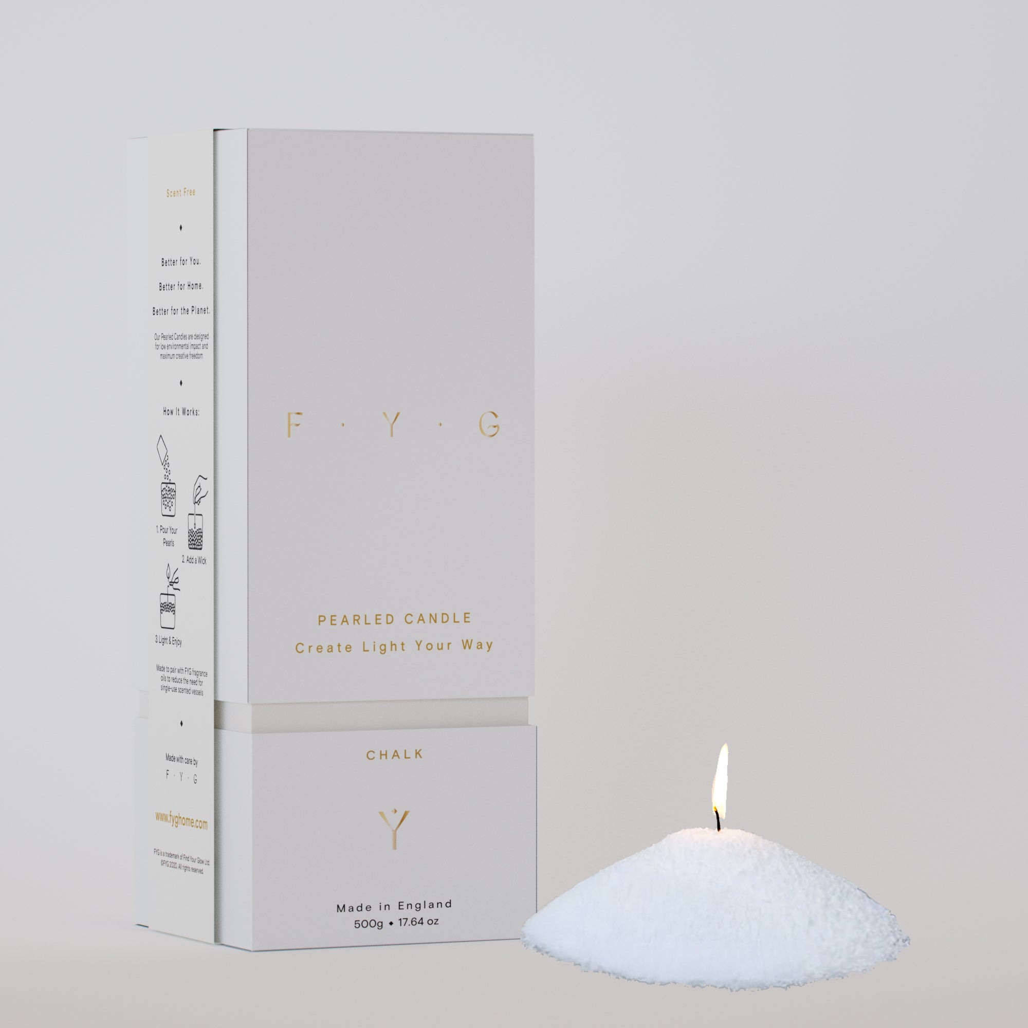 Candle Pearls – Chalk