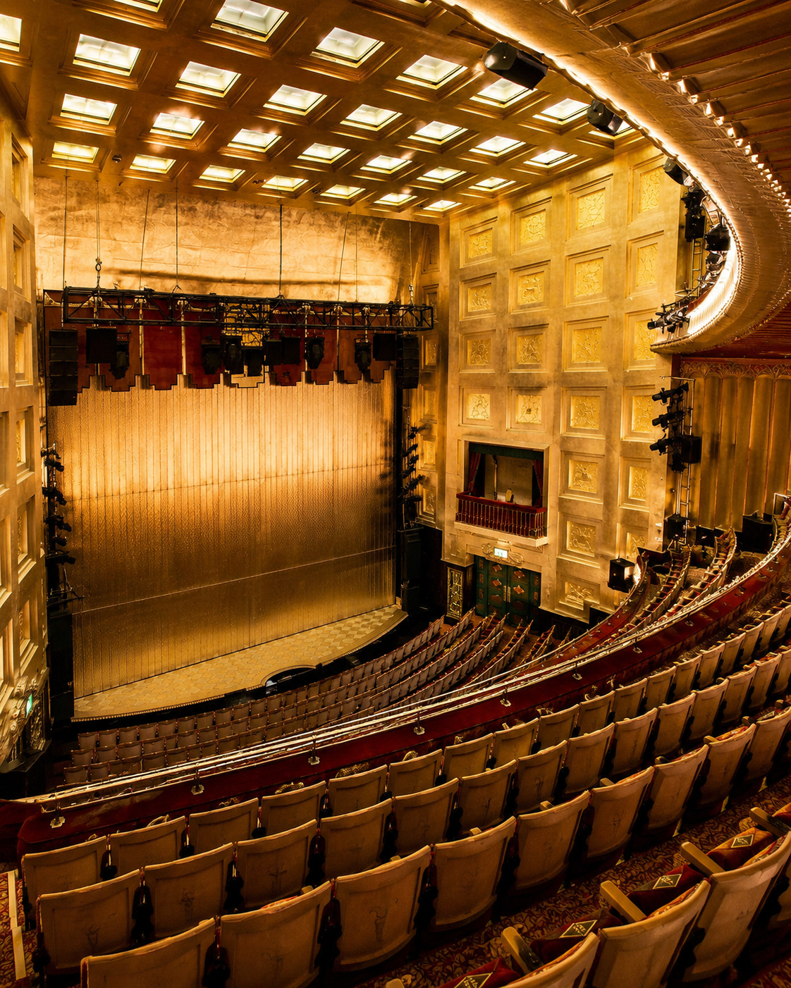 The Savoy Theatre auditorium, commercially fragranced by FYG