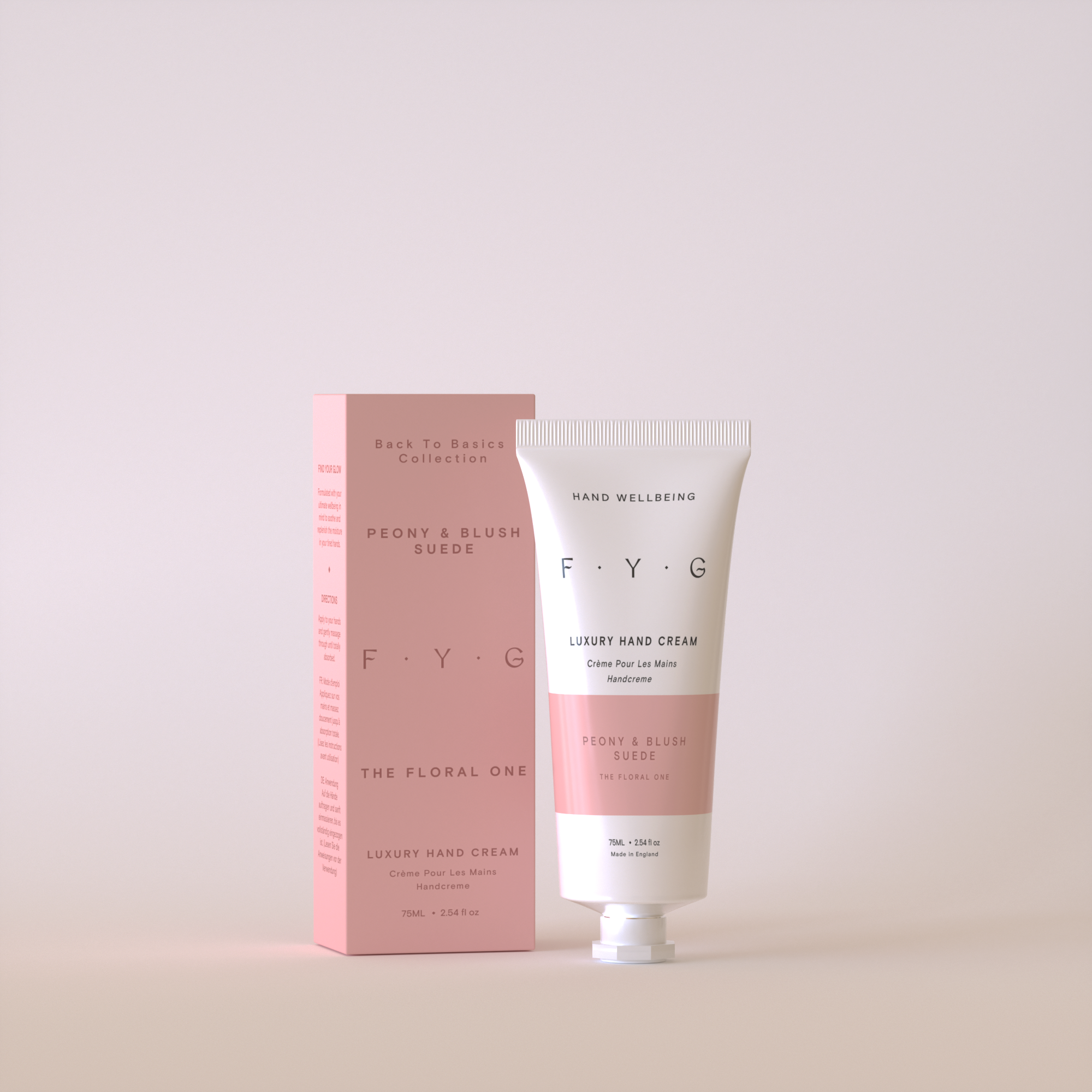 Peony & Blush Suede Luxury Hand Cream