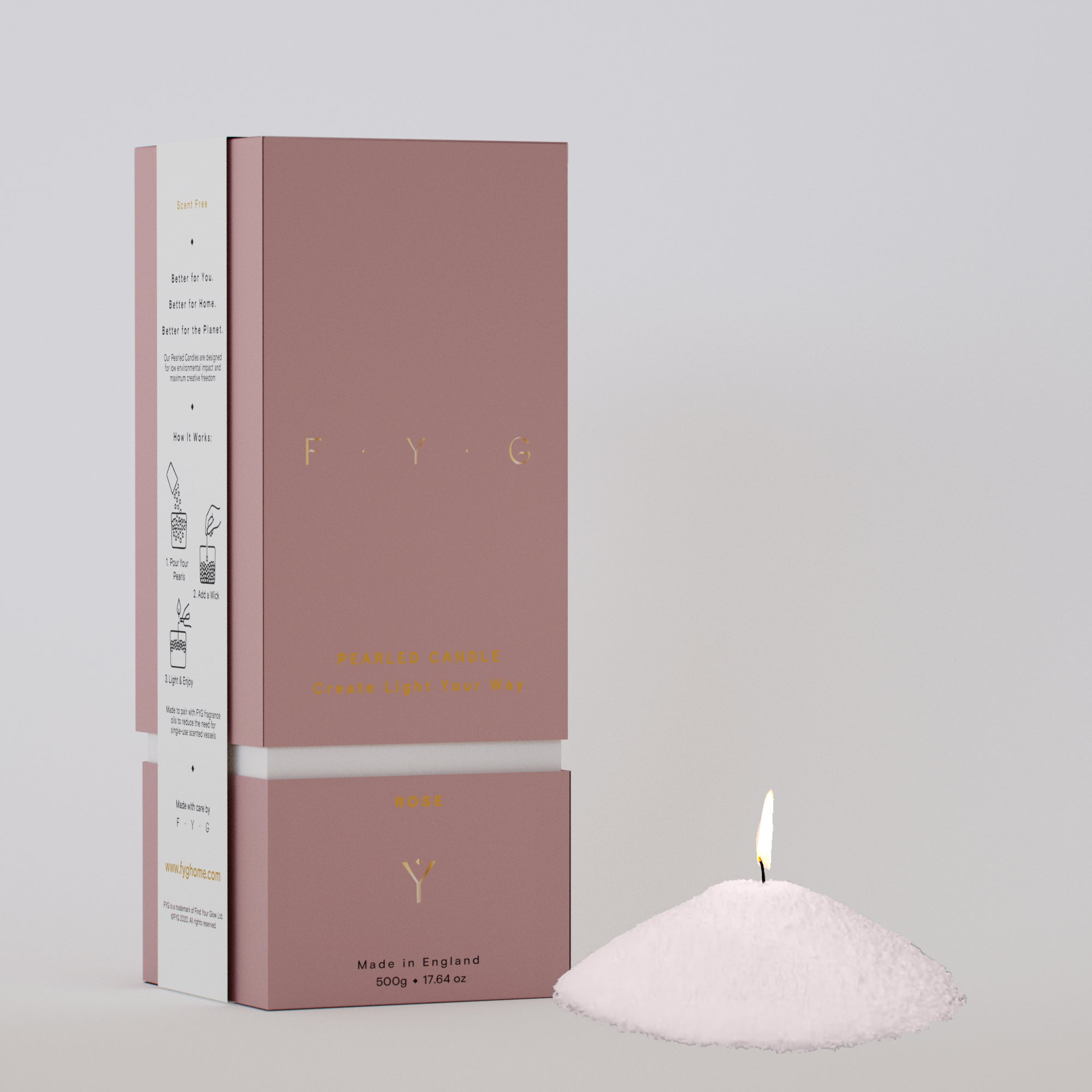 Candle Pearls – Rose