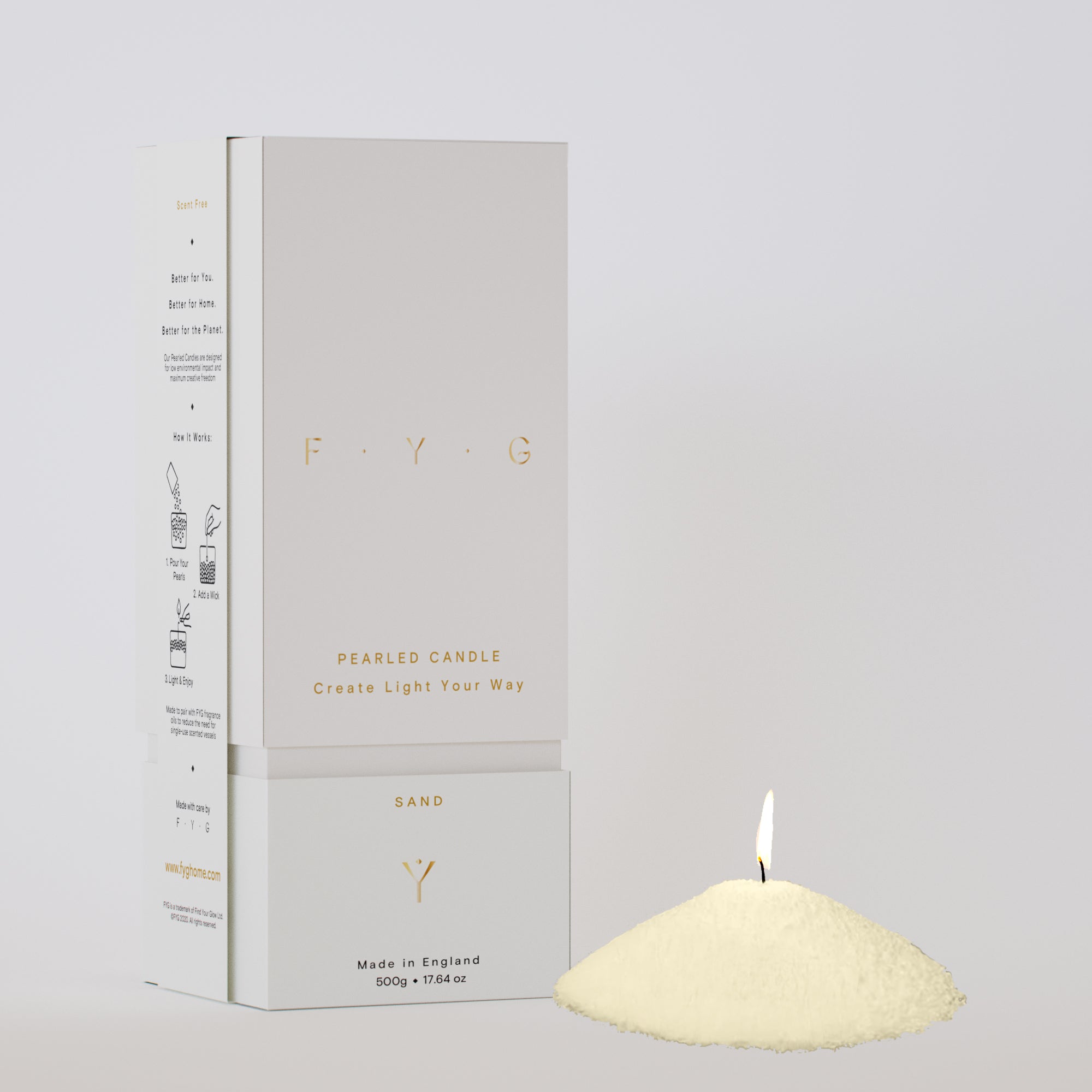 Candle Pearls – Sand